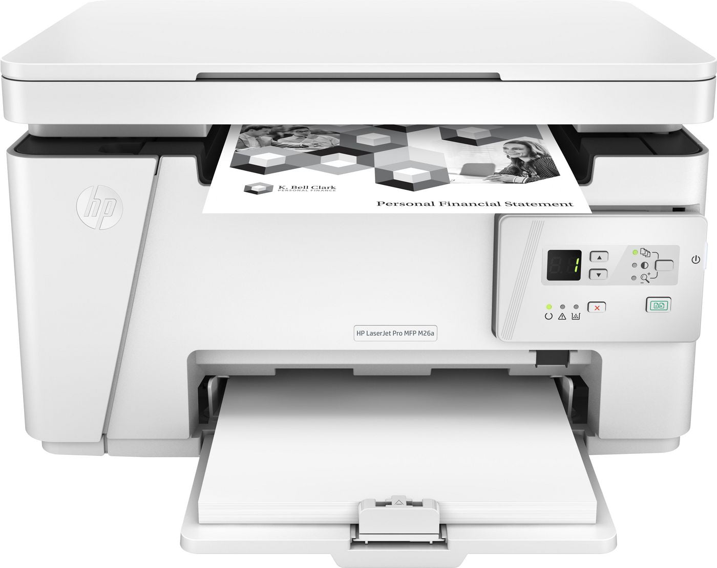 HP LaserJet Pro MFP M26a – SW-Laser-Multifunktionsdrucker, A4, 3-in-1, Duplex, LAN