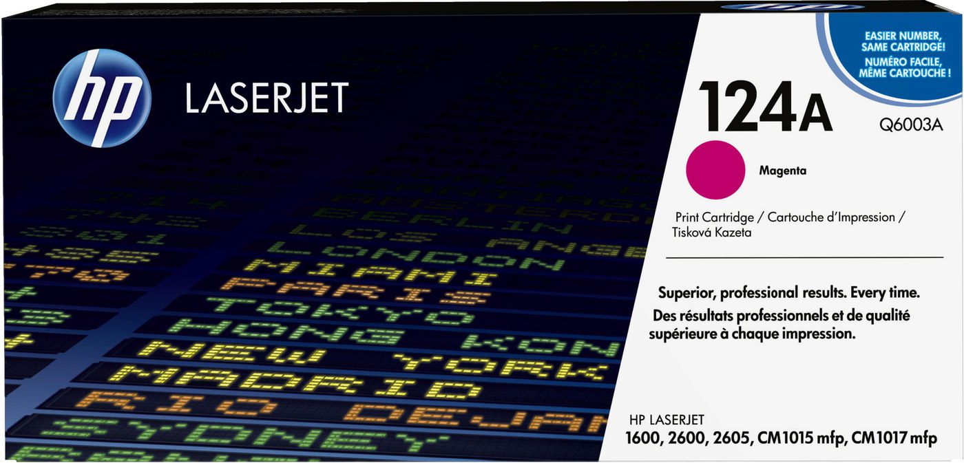 HP Toner 124A – magenta, 2000 Seiten
