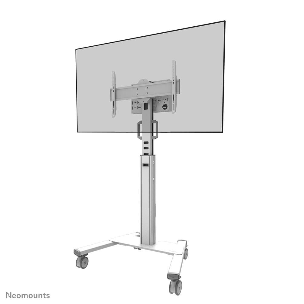 Neomounts Prospektständer FL50S-825WH1 – für VESA 200×200 mm, höhenverstellbar, schwenkbar