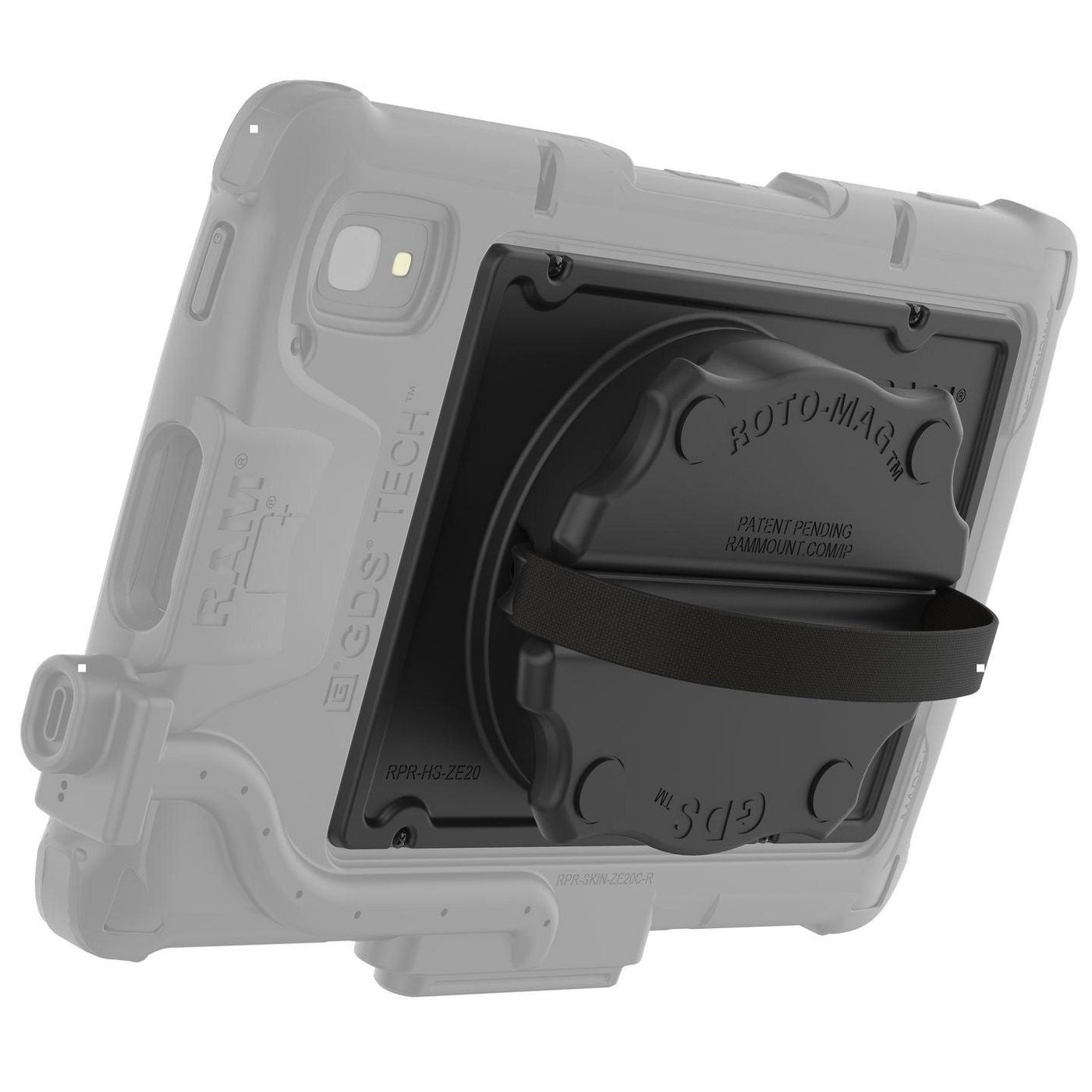 RAM Mounts Dreh-Handschlaufe für Zebra ET40/ET45 8" – Schwarz