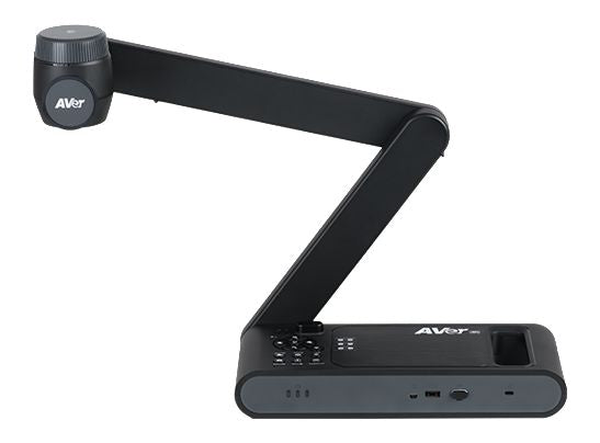 AVer M70W – Visualizer/Dokumentenkamera, 4K60, 10× optischer Zoom, 480×345 mm Aufnahmebereich, USB, schwarz