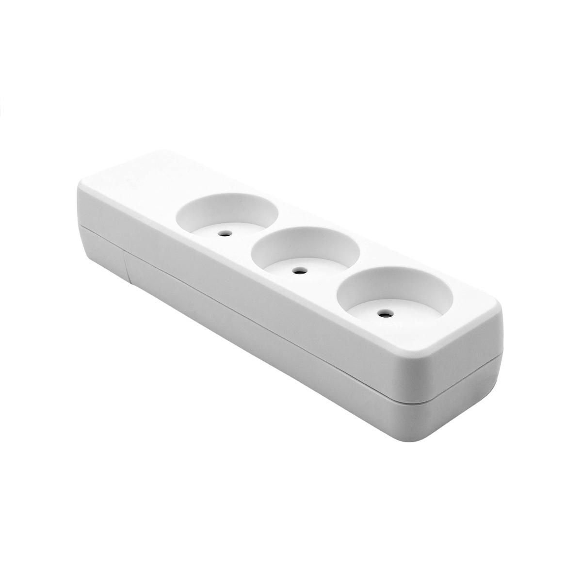 Proxtend Steckdosenleiste – weiss, 3-fach