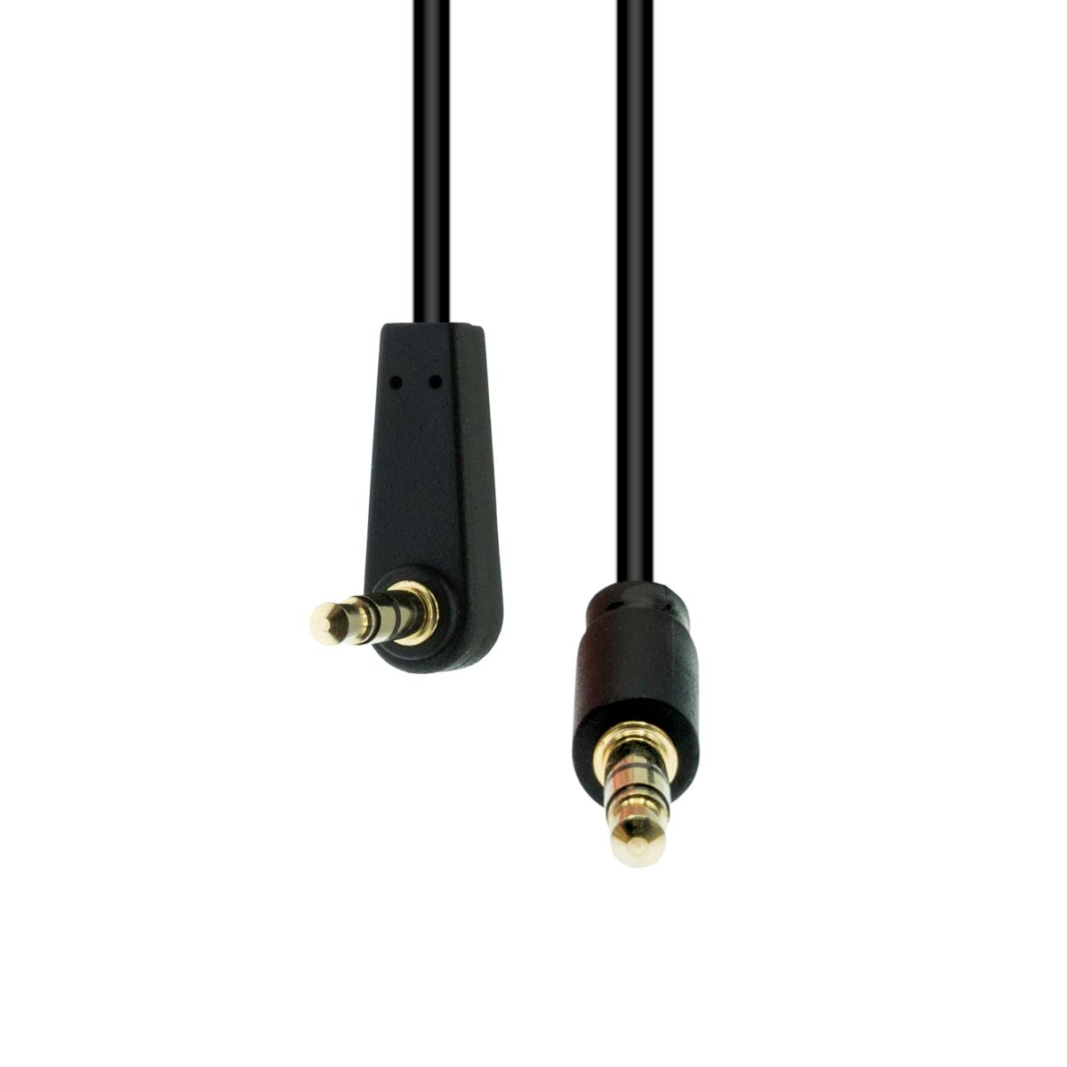 Proxtend Netzkabel – 1,5 m, 3-polig, abgewinkelt, schwarz