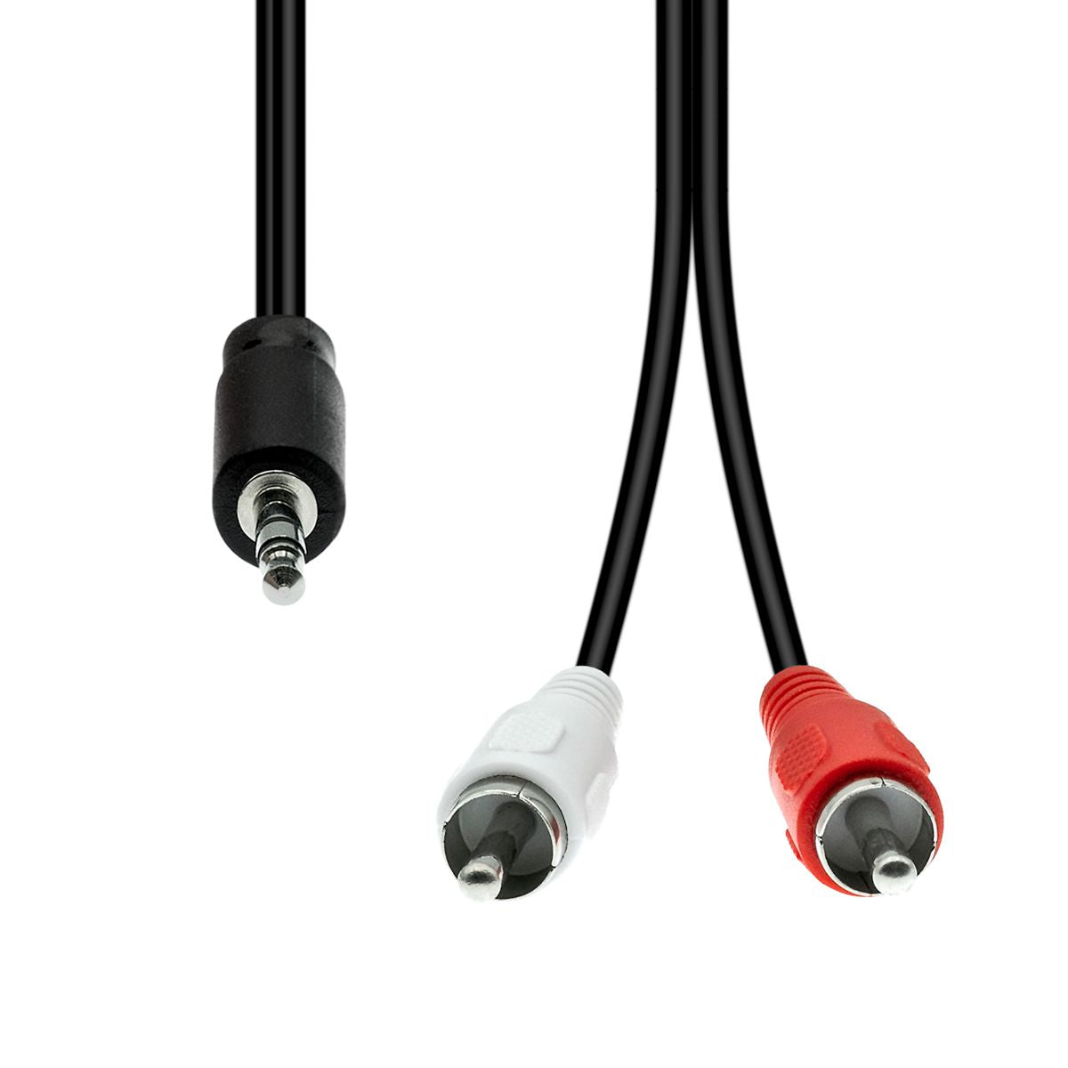 Proxtend XLR-auf-2×-Cinch-Adapterkabel – XLR (3-pol) Stecker – 2× Cinch Stecker – 1,5 m