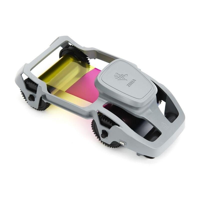 Zebra Kartendrucker-Farbband YMCKO – 200 Karten – für ZC100/ZC300