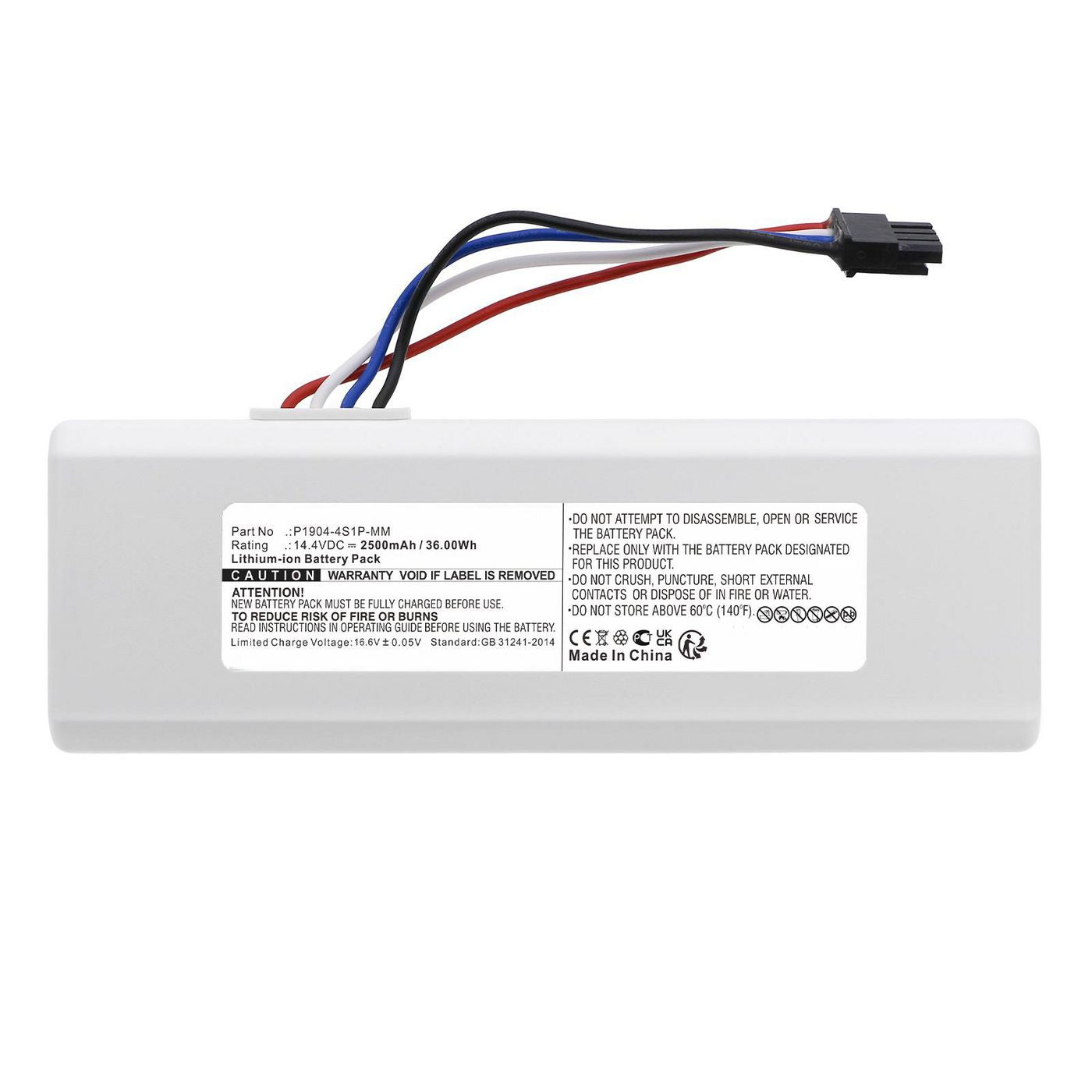 CoreParts Akku 36 Wh – für Xiaomi/Dreame/Roborock