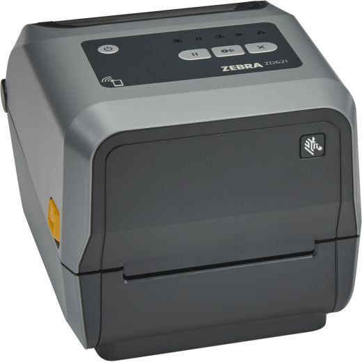 Zebra ZD621t – Etikettendrucker, Thermotransfer, USB, Bluetooth, 203 × 203 dpi, für Etiketten bis 104 mm