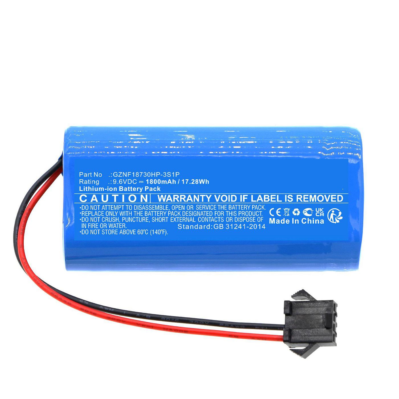 CoreParts Akku 17,28 Wh – für Pure Clean