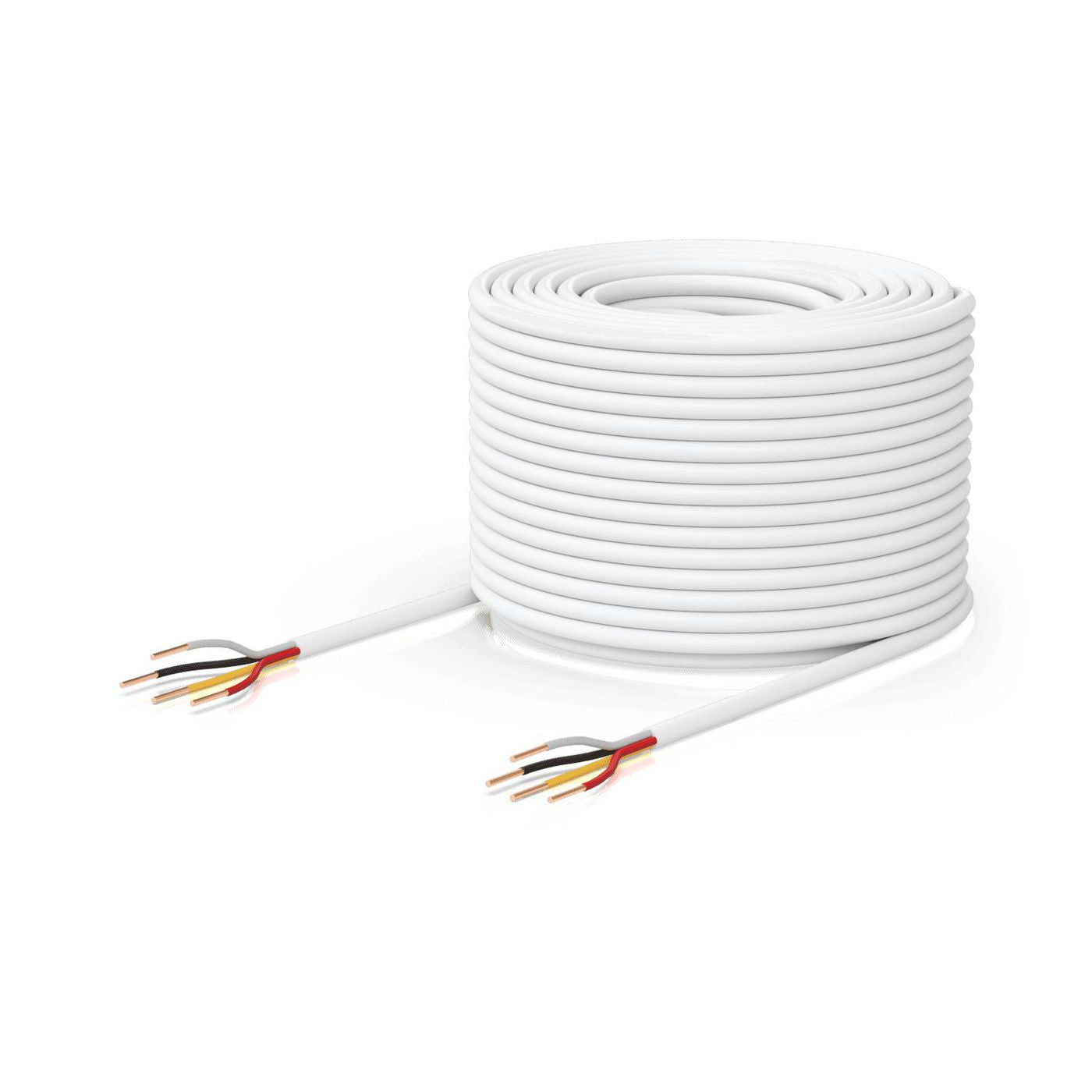 Ubiquiti Türschlossrelais-Stromkabel – 152,4 m, 36 V, 4-adrig, 18/22 AWG, weiss