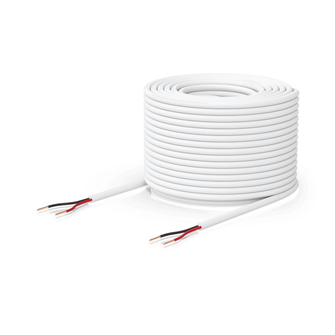 Ubiquiti Niederspannungskabel Stromkabel – 2× 18 AWG, 152,4 m, 36 V, weiss