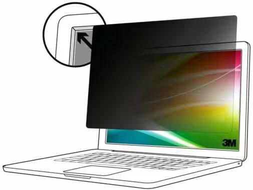 3M Displayschutz für Notebooks 15,6" (345×194 mm) – Schwarz