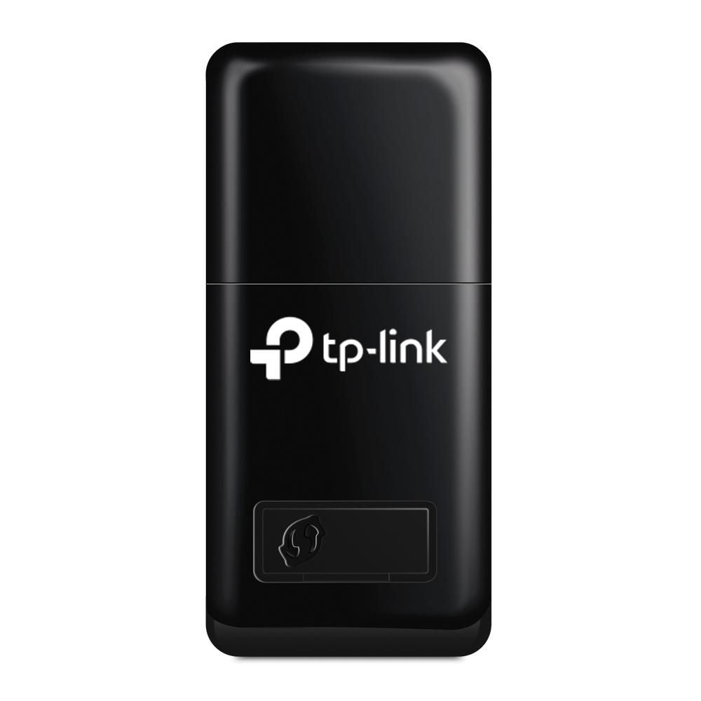TP-Link TL-WN823N USB-WLAN-Adapter – Wi-Fi 4 (802.11n), bis 300 Mbit/s, 2,4 GHz – USB – Schwarz