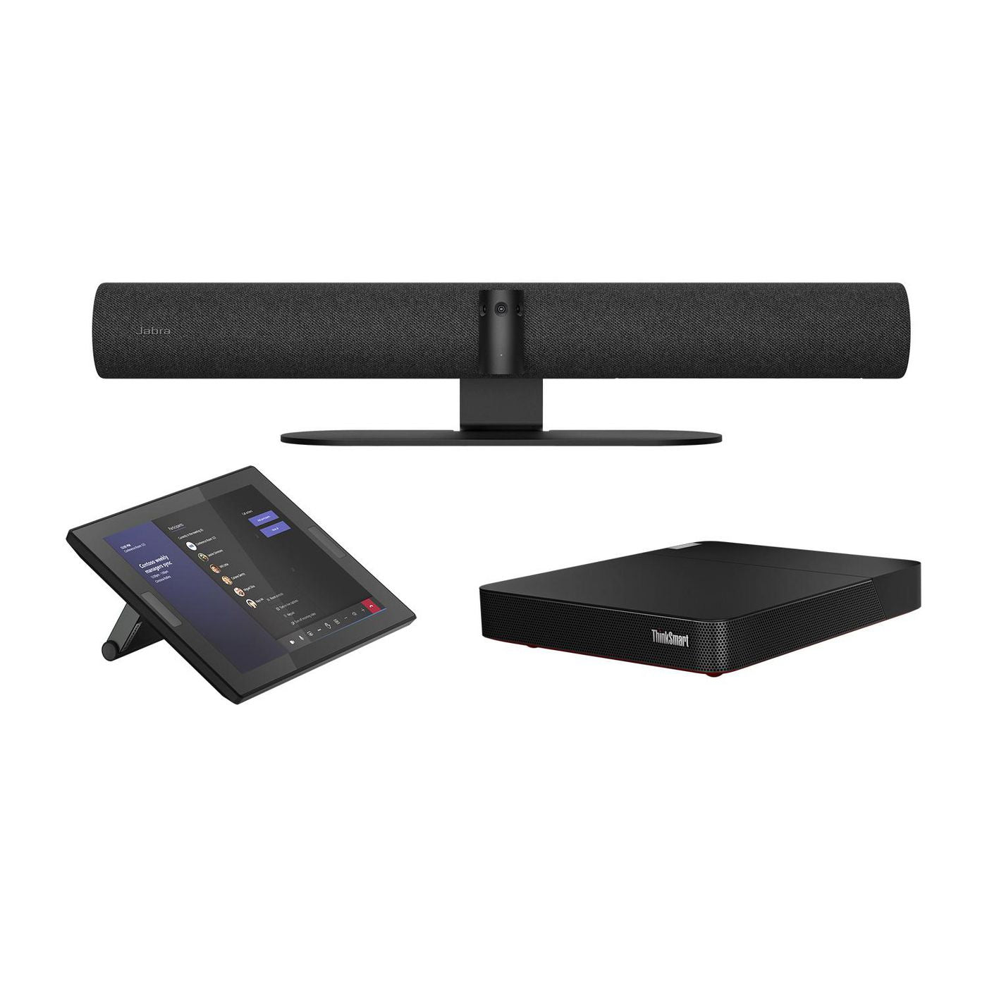Jabra PanaCast 50 Raum System – Videokonferenzsystem – Full HD, 180° FOV, für bis zu 12 Personen, Schwarz