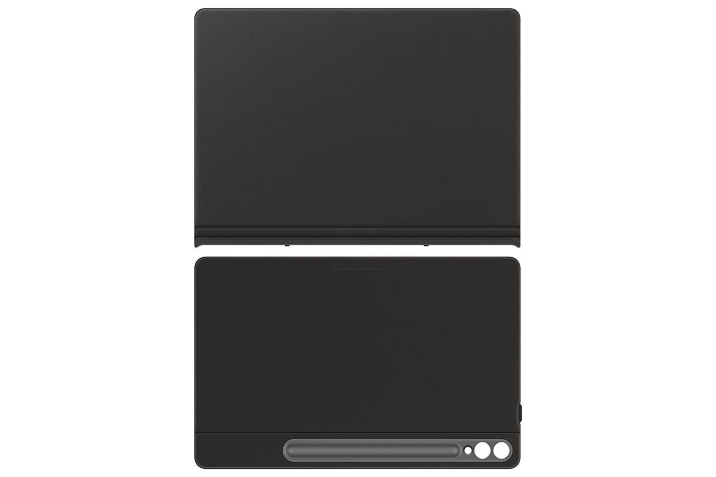 Samsung Smart Book Cover Tab S9 FE+ Notebook-Schutzhülle – für Galaxy Tab S9+, 12,4", Stoßschutz, Schwarz