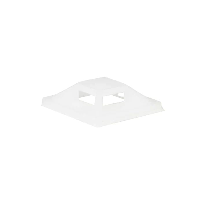 Lanview LVT-CABLEMOUNT-50W – Kabelhalter, Weiss, 50 Stück