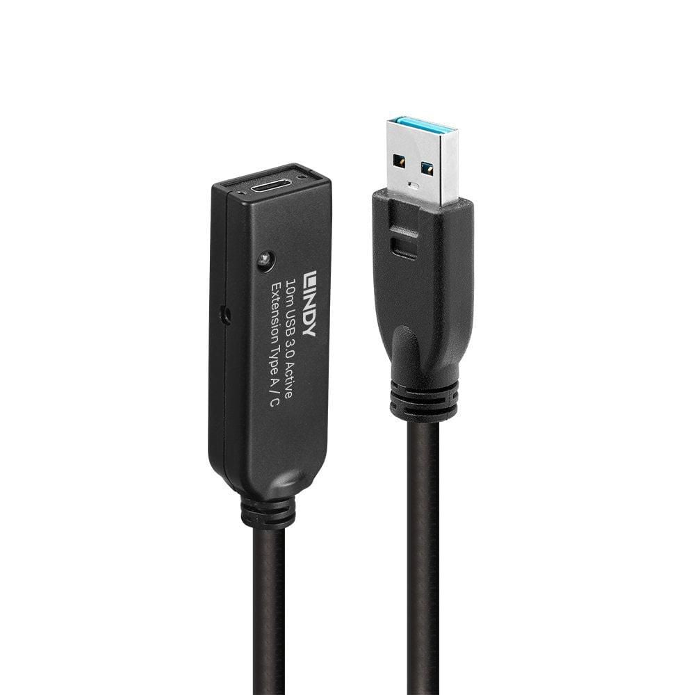 Lindy USB-Kabel, USB-A zu USB-C, 10 m, USB 3