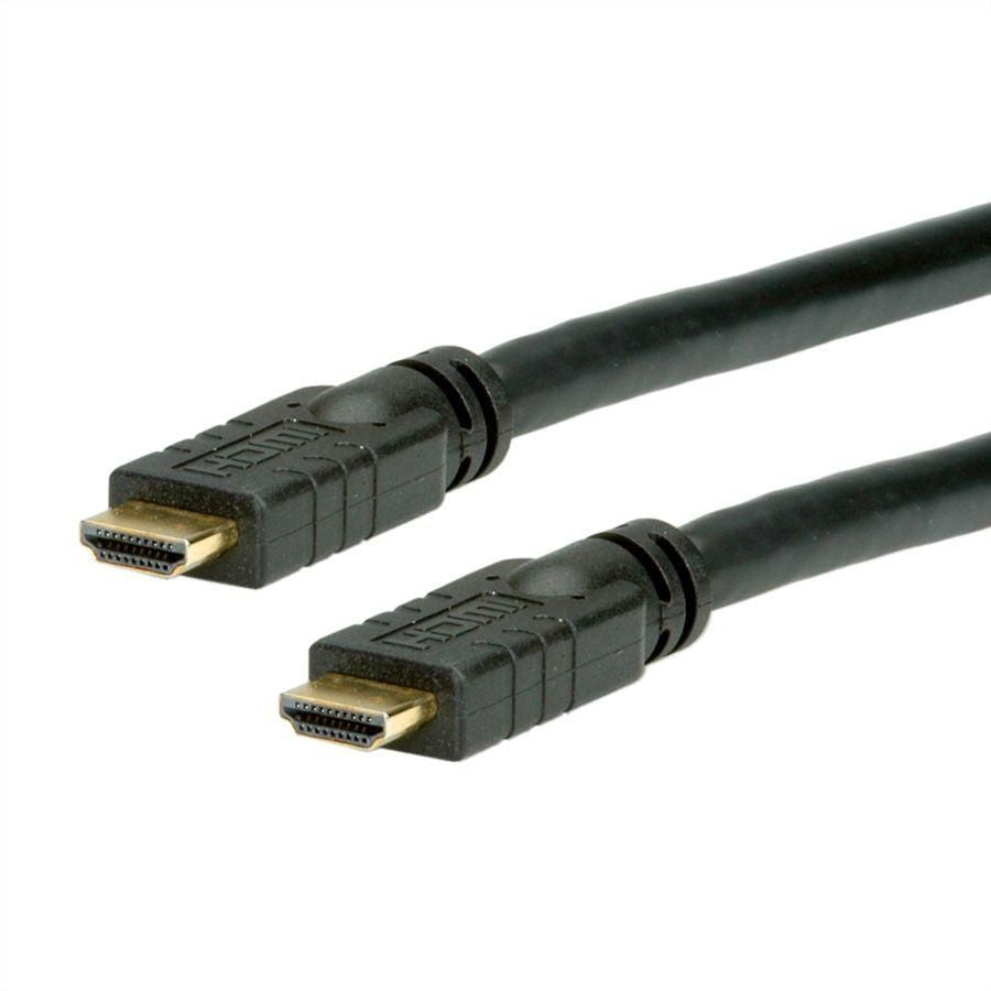 VALUE HDMI Kabel HDMI 2.0 4K 60 Hz – 25 m – aktiv, ARC
