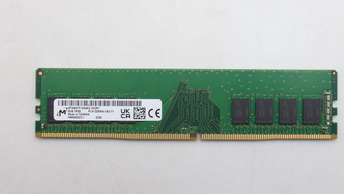 Lenovo 8 GB RAM DDR4 UDIMM, 3'200 MHz