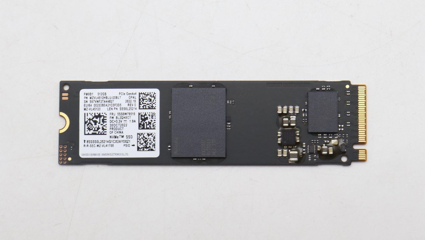 Lenovo 512 GB M.2 2280 PCIe 4.0 SSD