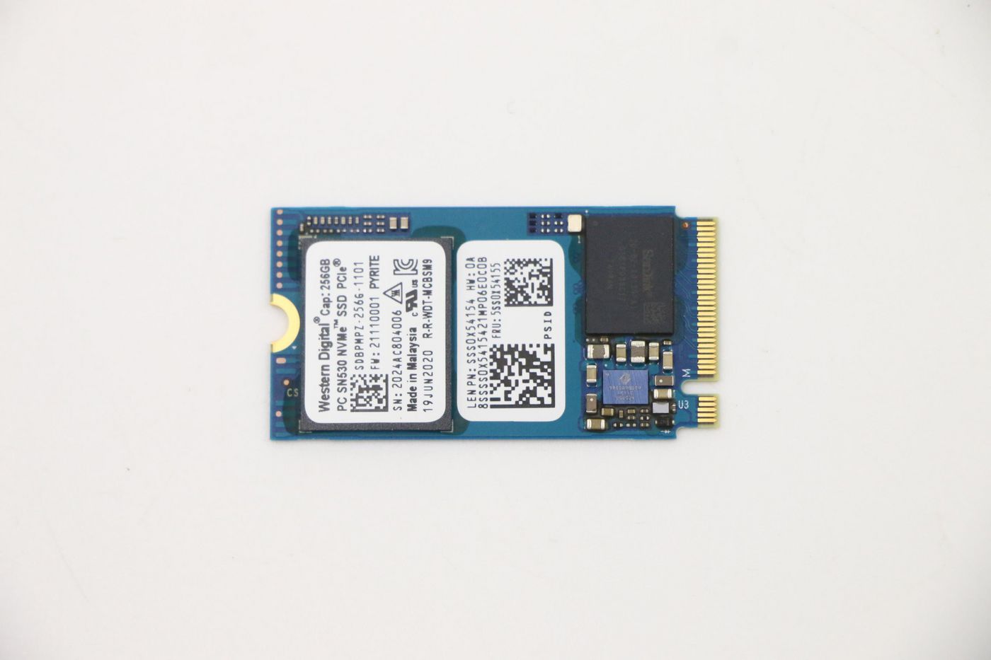 Lenovo M.2 2242 SSD – 256 GB, PCIe NVMe