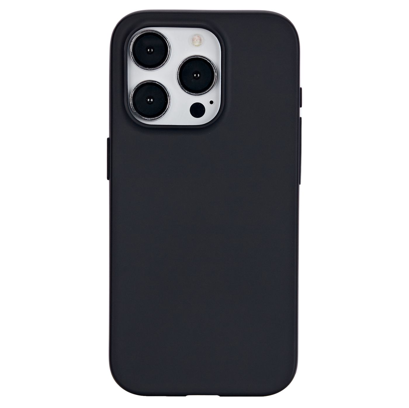 eSTUFF INFINITE (GRS) VIENNA Backcover – für Apple iPhone 15 Pro, TPU, schwarz, GRS-zertifiziert