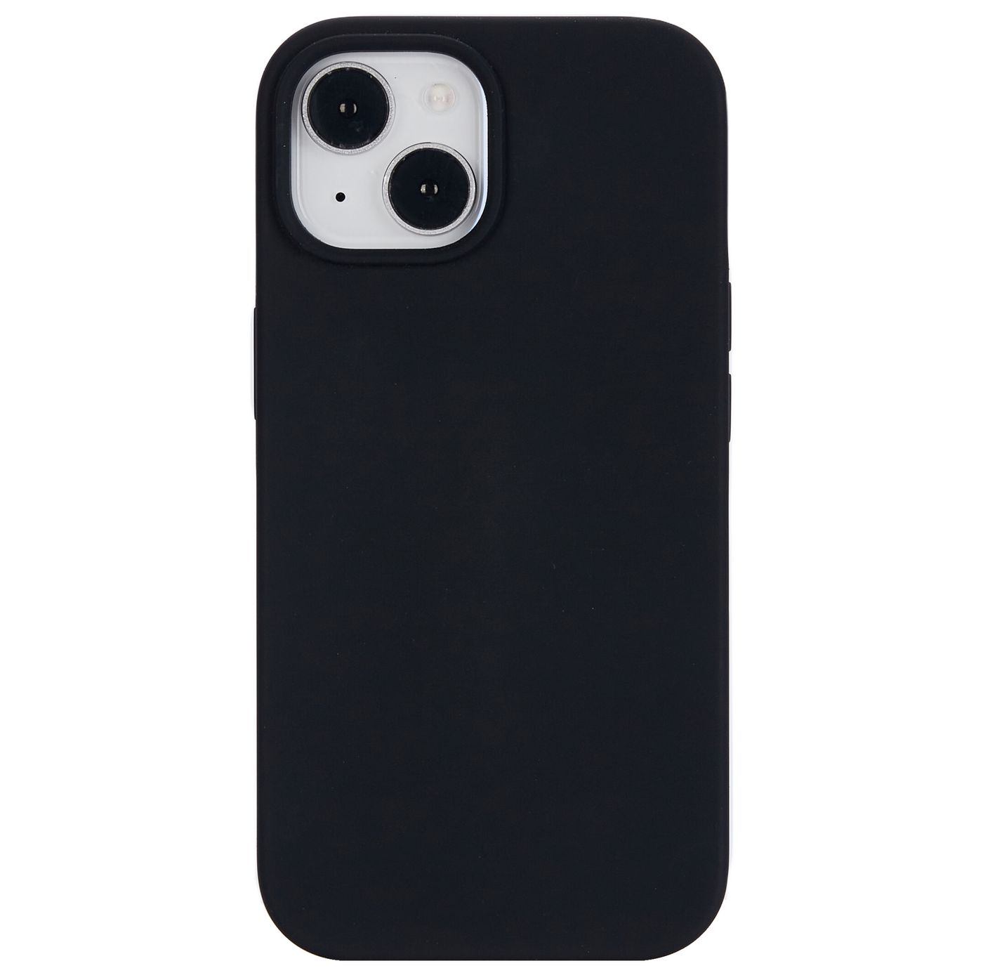 eSTUFF INFINITE RIGA (GRS) Backcover – für Apple iPhone 15, PC+Silikon+Mikrofaser, Schwarz