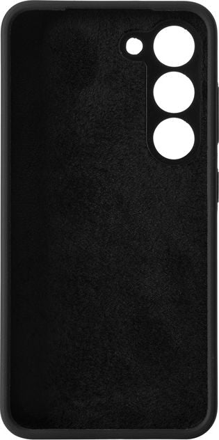 eSTUFF Backcover – für Samsung Galaxy S23, PC, Schwarz, stossfest