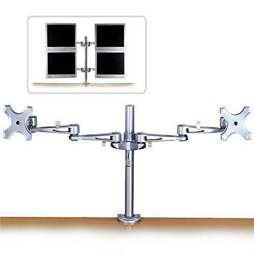 Lindy Monitorarm, Dual, höhenverstellbar