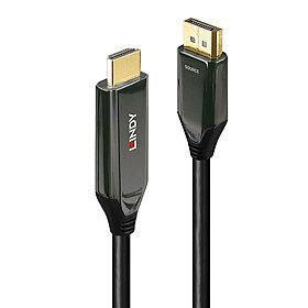 Lindy DisplayPort auf HDMI Adapter, DP 1.4, 8K@60 Hz, 3 m, aktiv