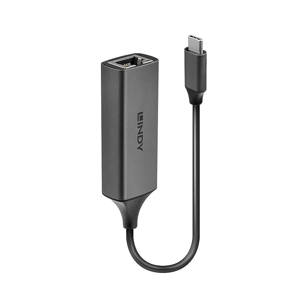 Lindy 43299 USB-C zu Gigabit-Ethernet Adapter – USB 3.2 (5 Gbit/s), RJ-45