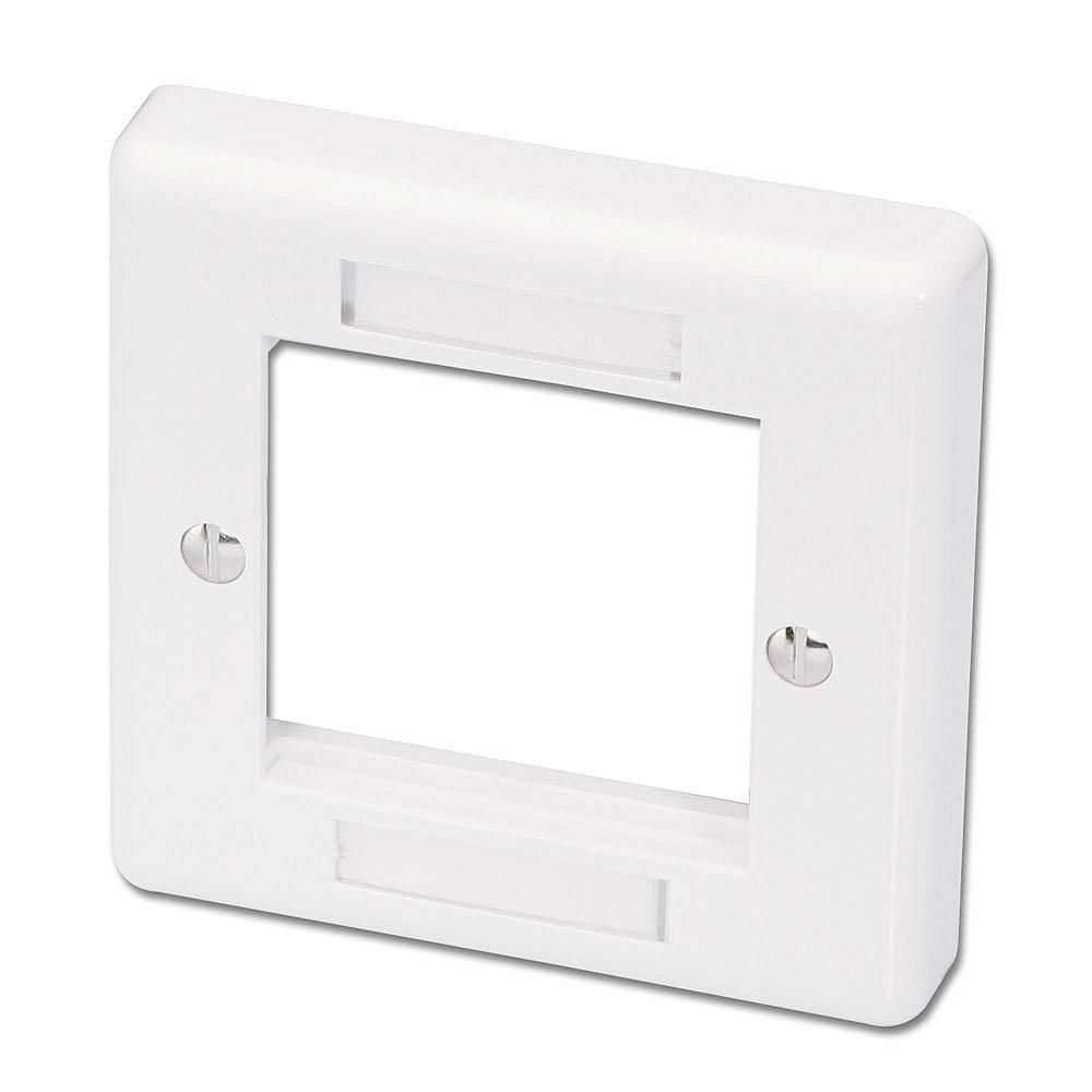 Lindy 60541 – Wandplatte, 86×86 mm, Weiss