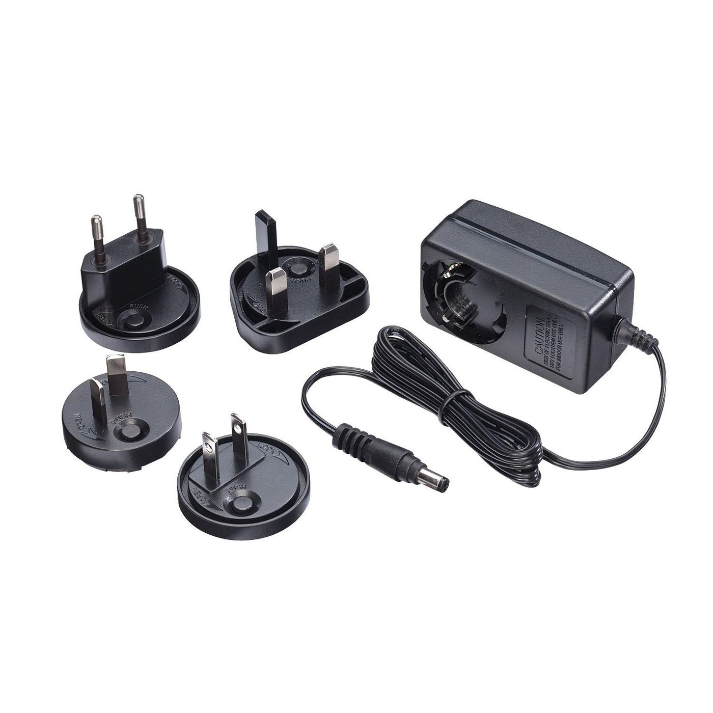 Lindy MC Switching AC-Adapter 12 V 15 W – 1,25 A, Stecker 2,5/2,1 mm – Schwarz, 1,5 m Kabel