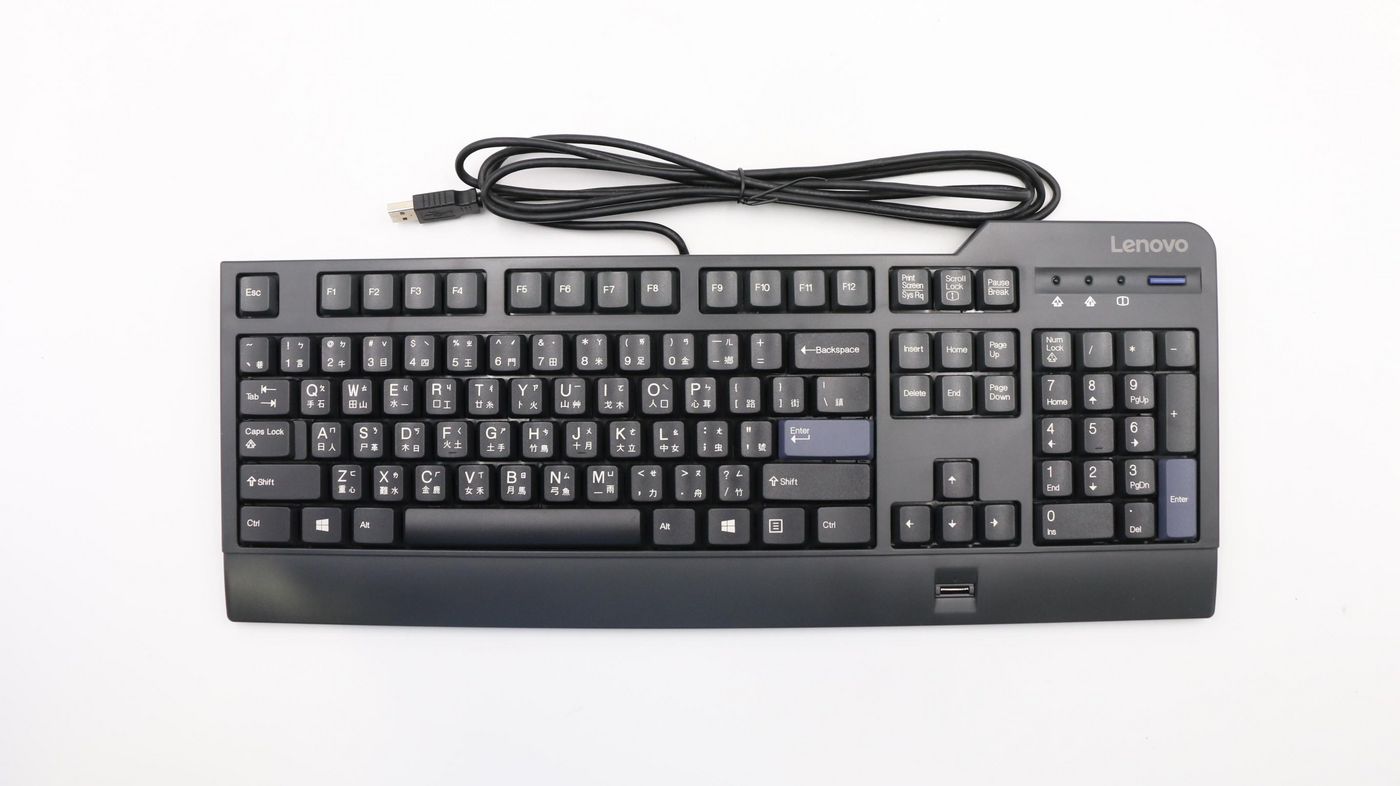 Lenovo KUF1256 – Tastatur – kabelgebunden (USB)