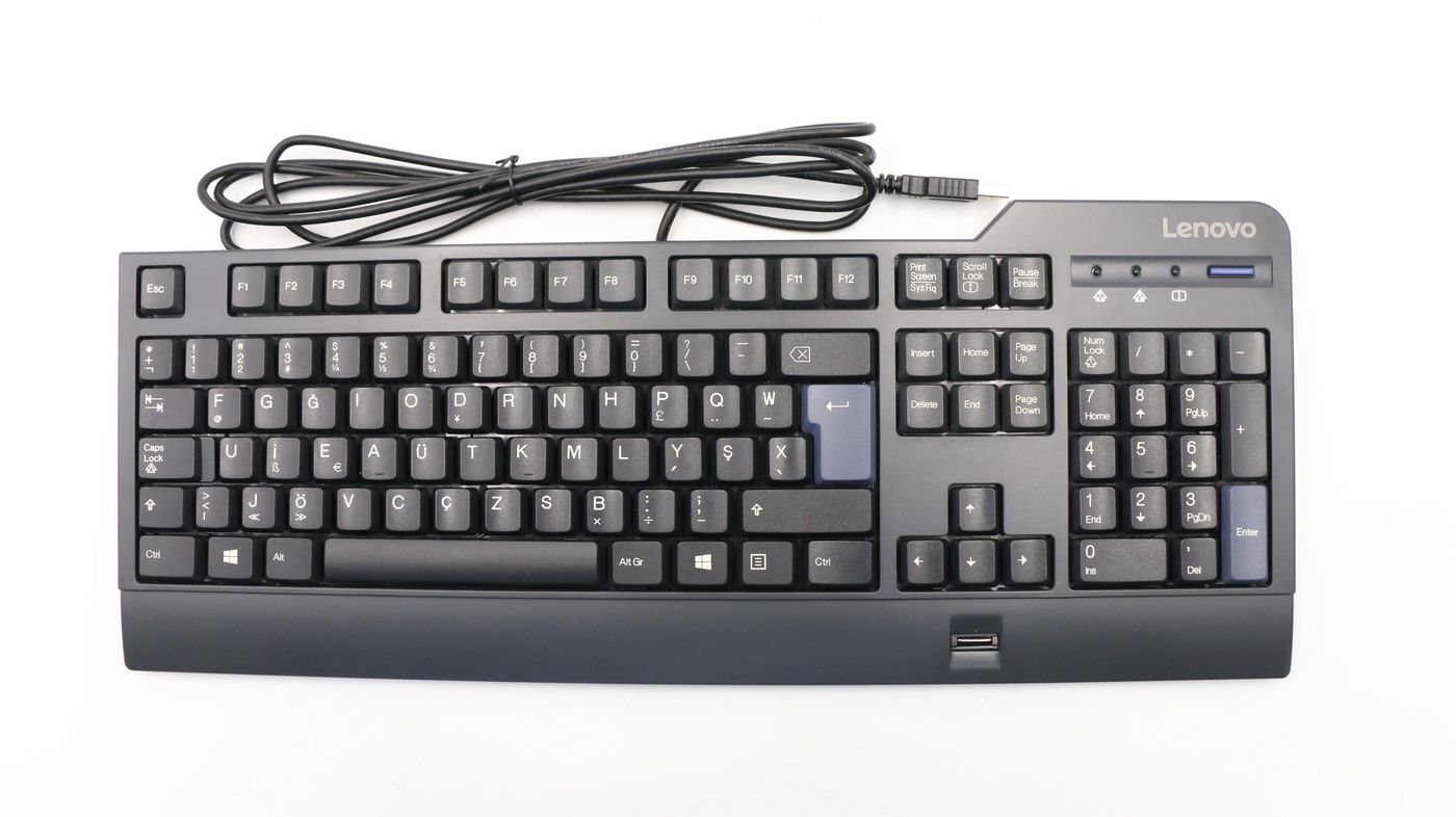 Lenovo KUF1256 – Tastatur – kabelgebunden (USB)
