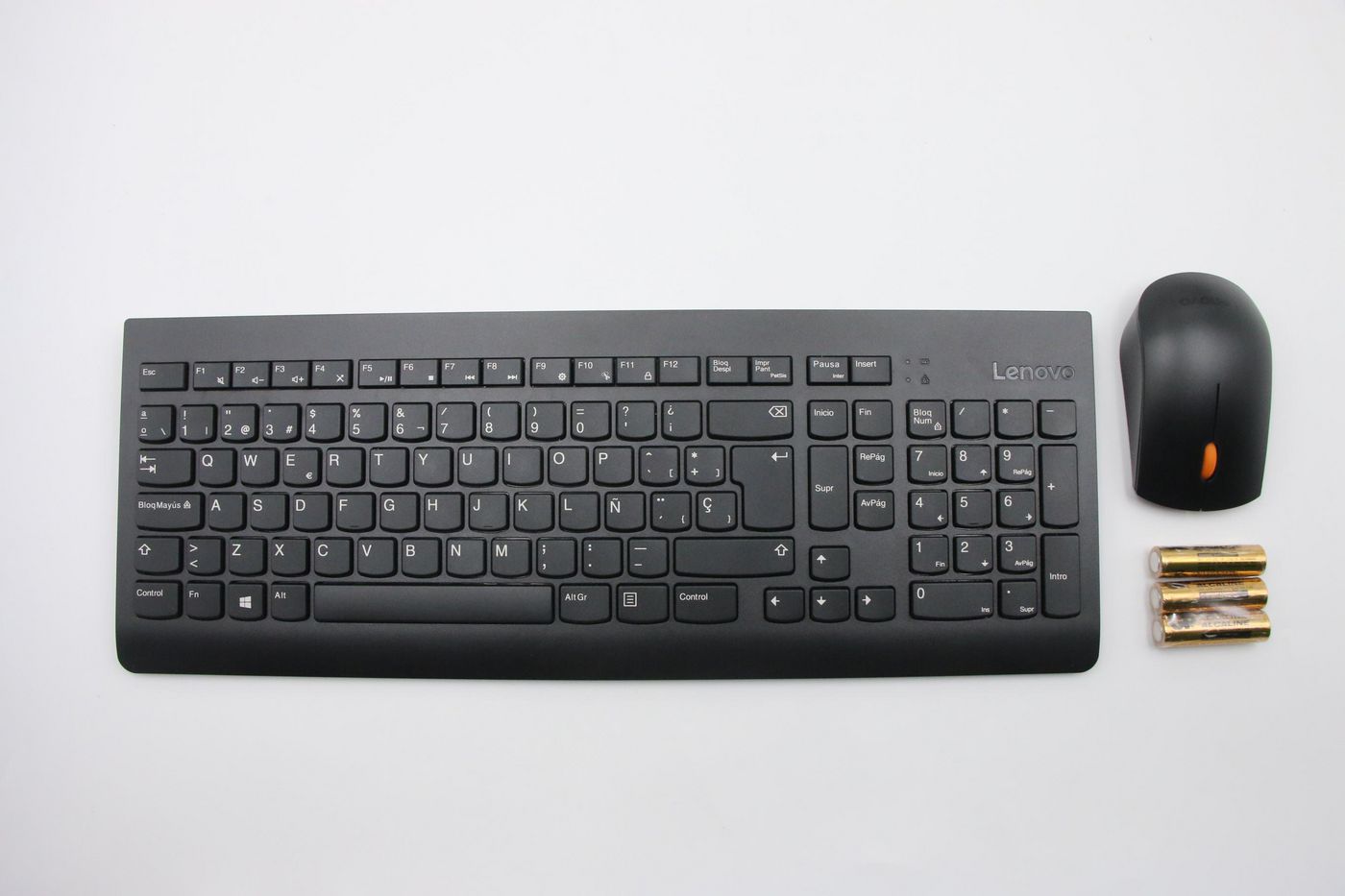 Lenovo Calliope – Tastatur-Maus-Set – Kabellos – Schwarz