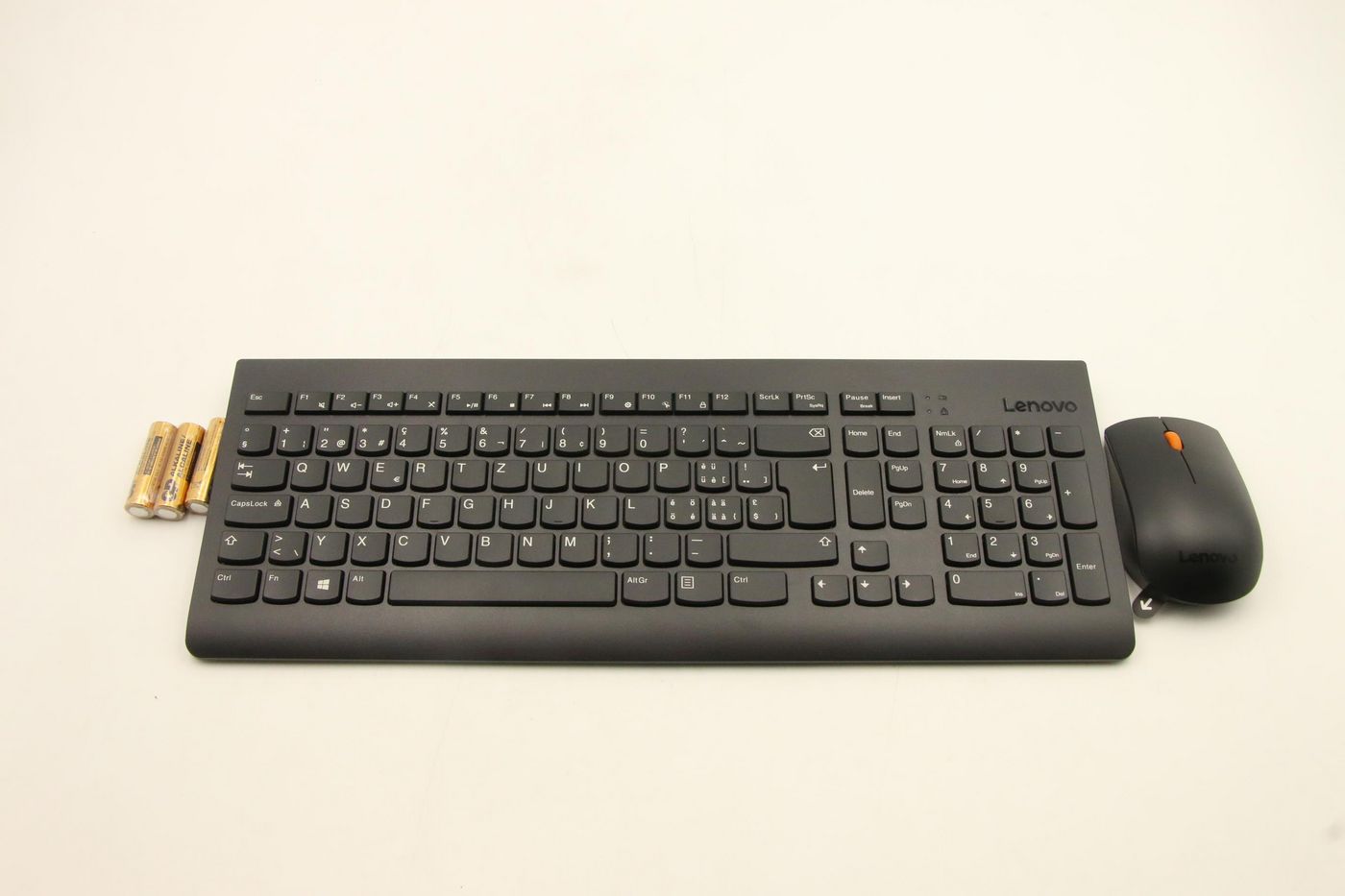 Lenovo Calliope – Tastatur-Maus-Set – Kabellos – QWERTZ (CH) – Schwarz