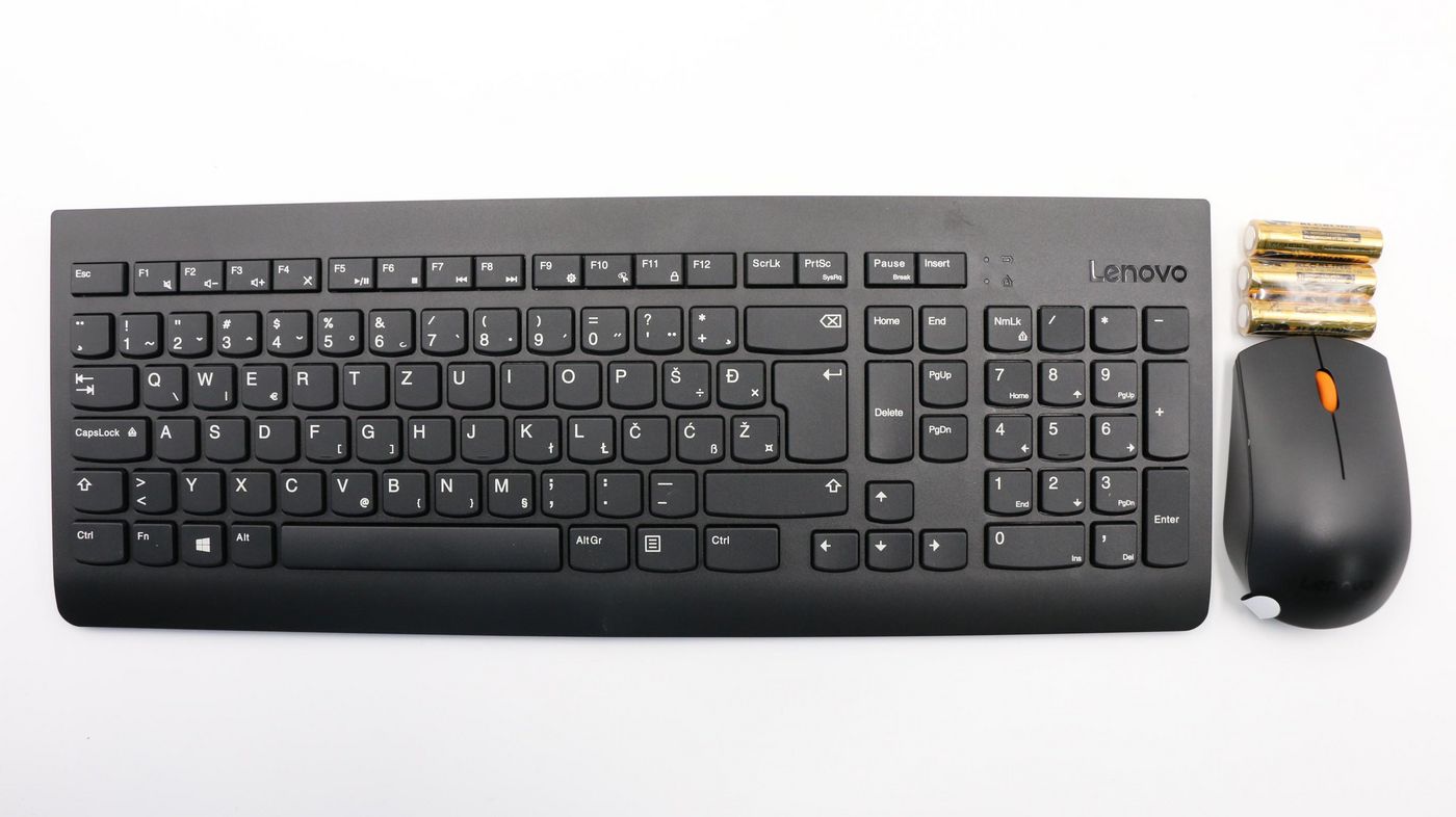 Lenovo Calliope – Maus – Kabellos (2,4 GHz), Schwarz
