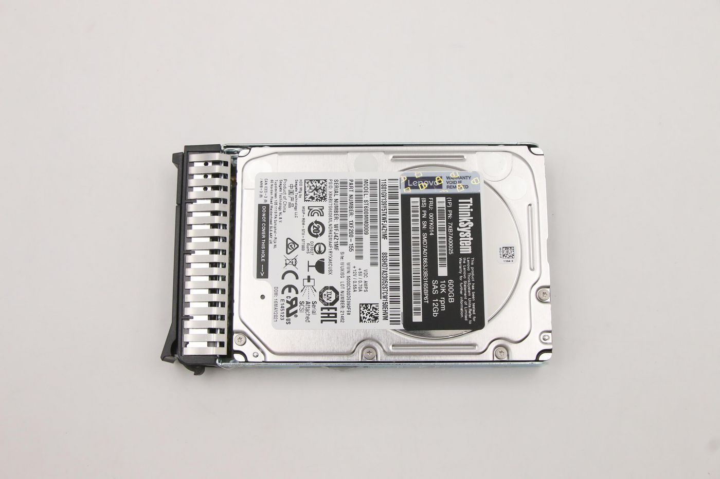 Lenovo ThinkSystem 2,5" 600GB – SAS 12Gb, 10K