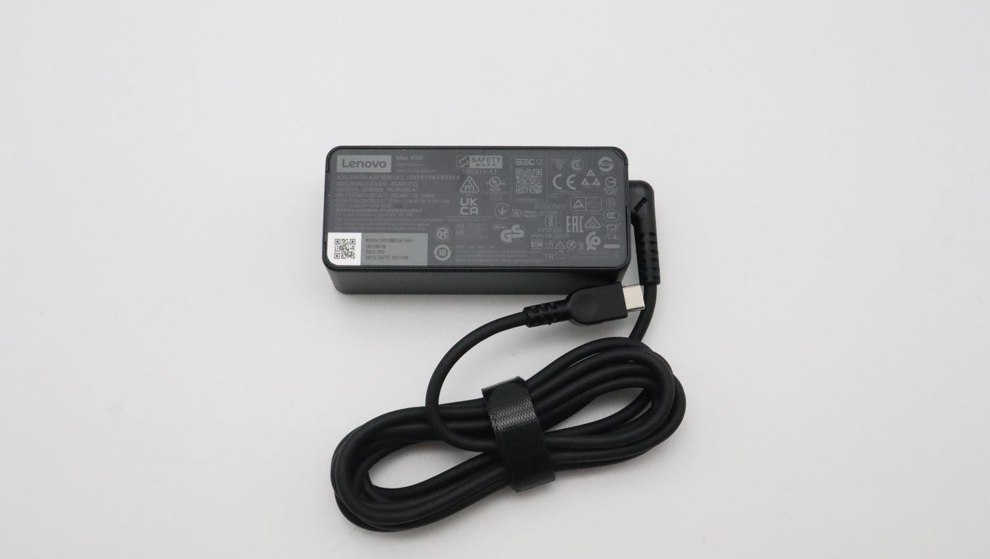 Lenovo 00HM663 USB-Ladegerät 45 W – USB-C×1, 20 V/2,25 A – für Laptop