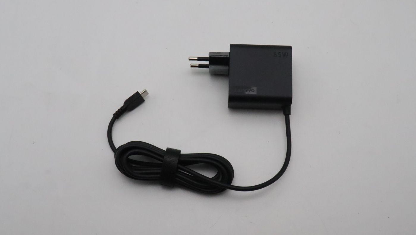 Lenovo 5A11J75649 Netzteil 65 W – 5–20 V einstellbar – für ThinkBook 14 G6 ABP (Typ 21KJ) – schwarz