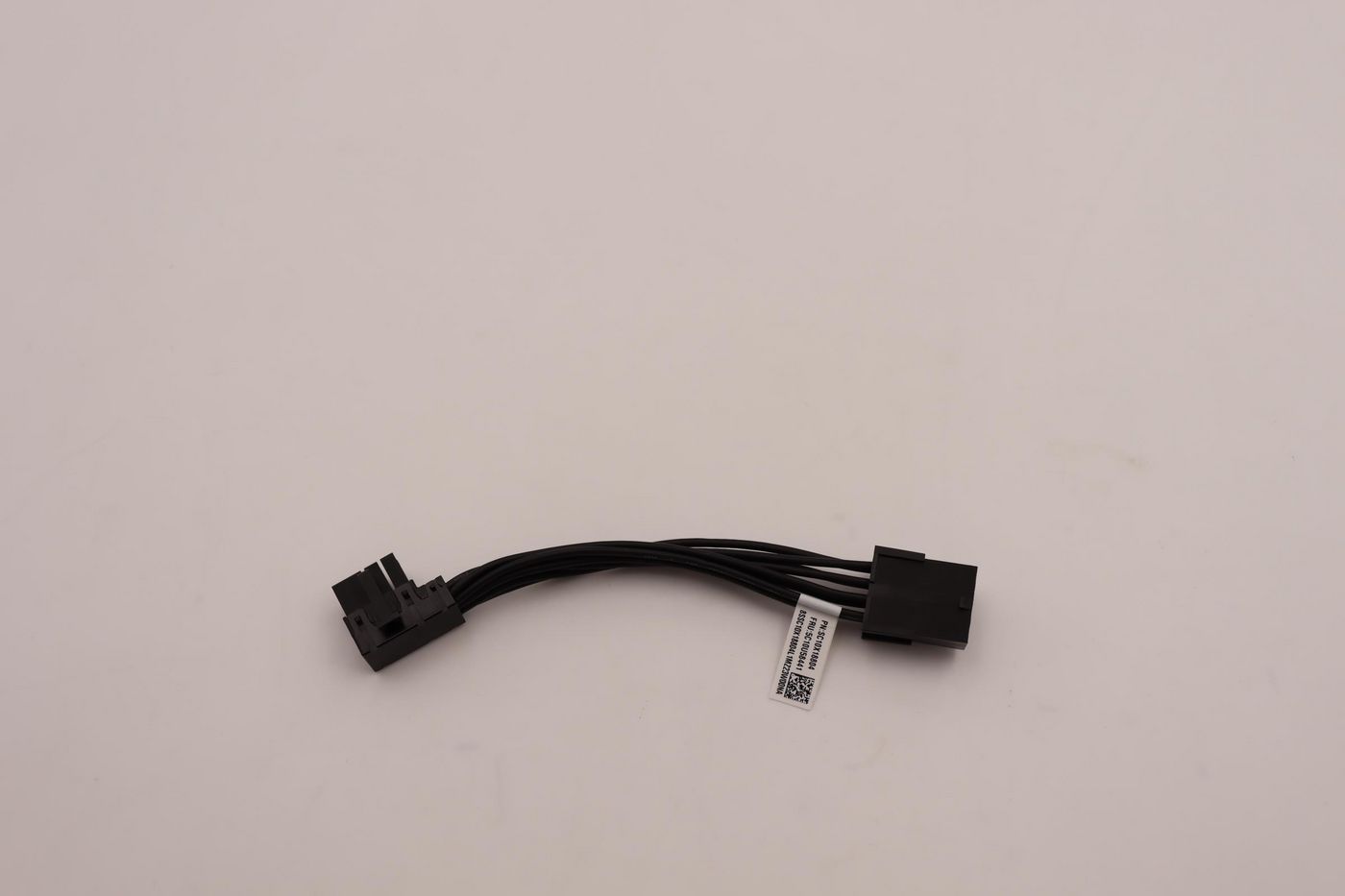 Lenovo Mini-Fit Stromkabel – 2× 4-polig (Molex Mini-Fit, gewinkelt, männlich), 0,1 m