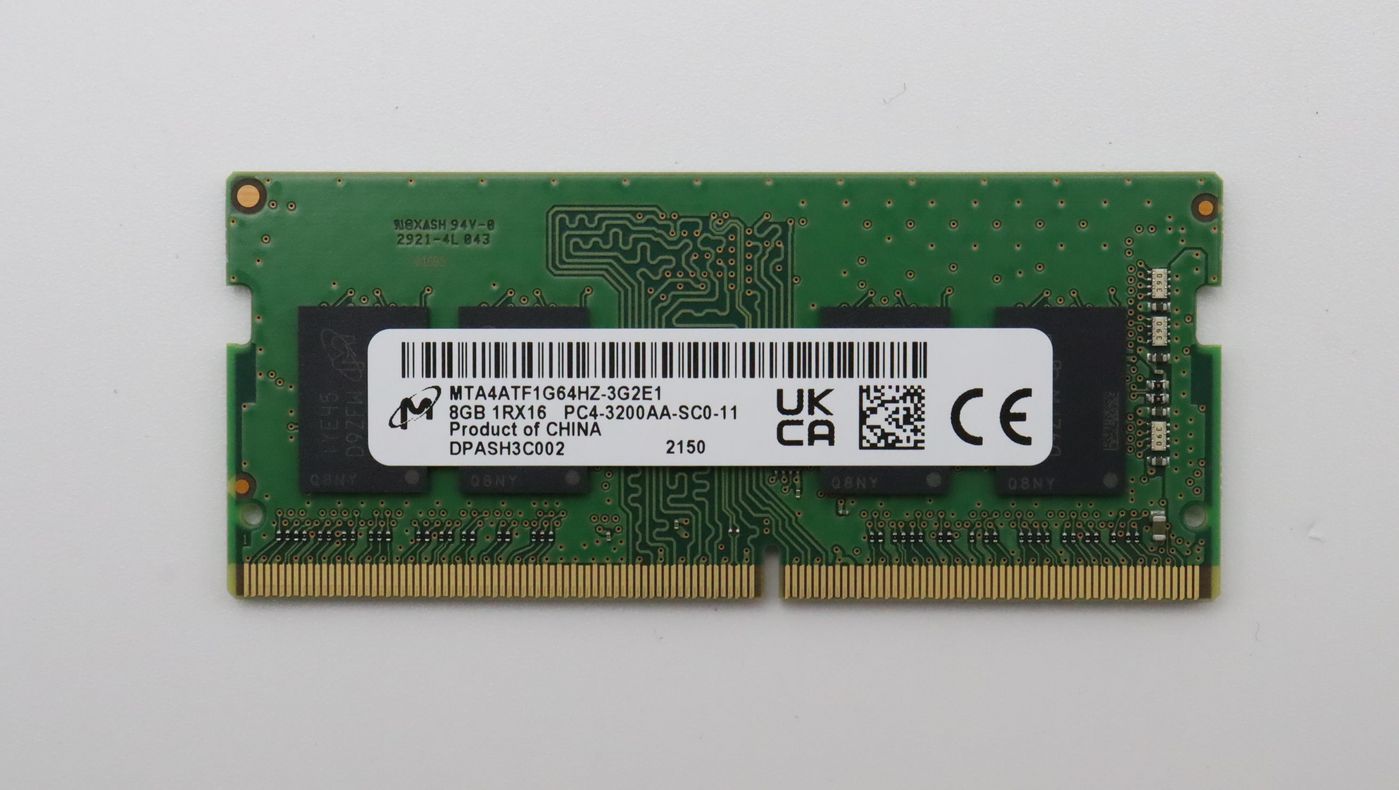 Lenovo Arbeitsspeicher – 8 GB DDR4 SODIMM
