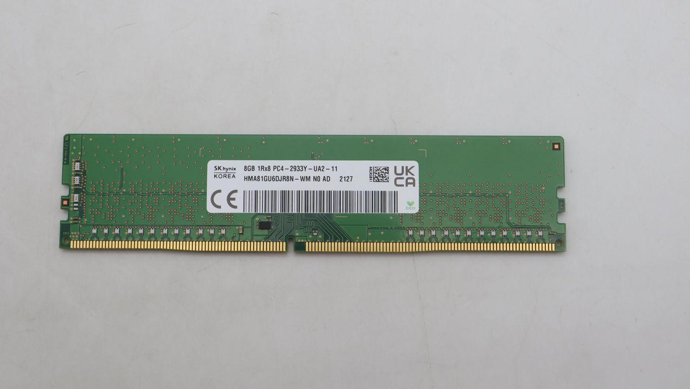 Lenovo 8 GB DDR4 UDIMM, 2'933 MHz
