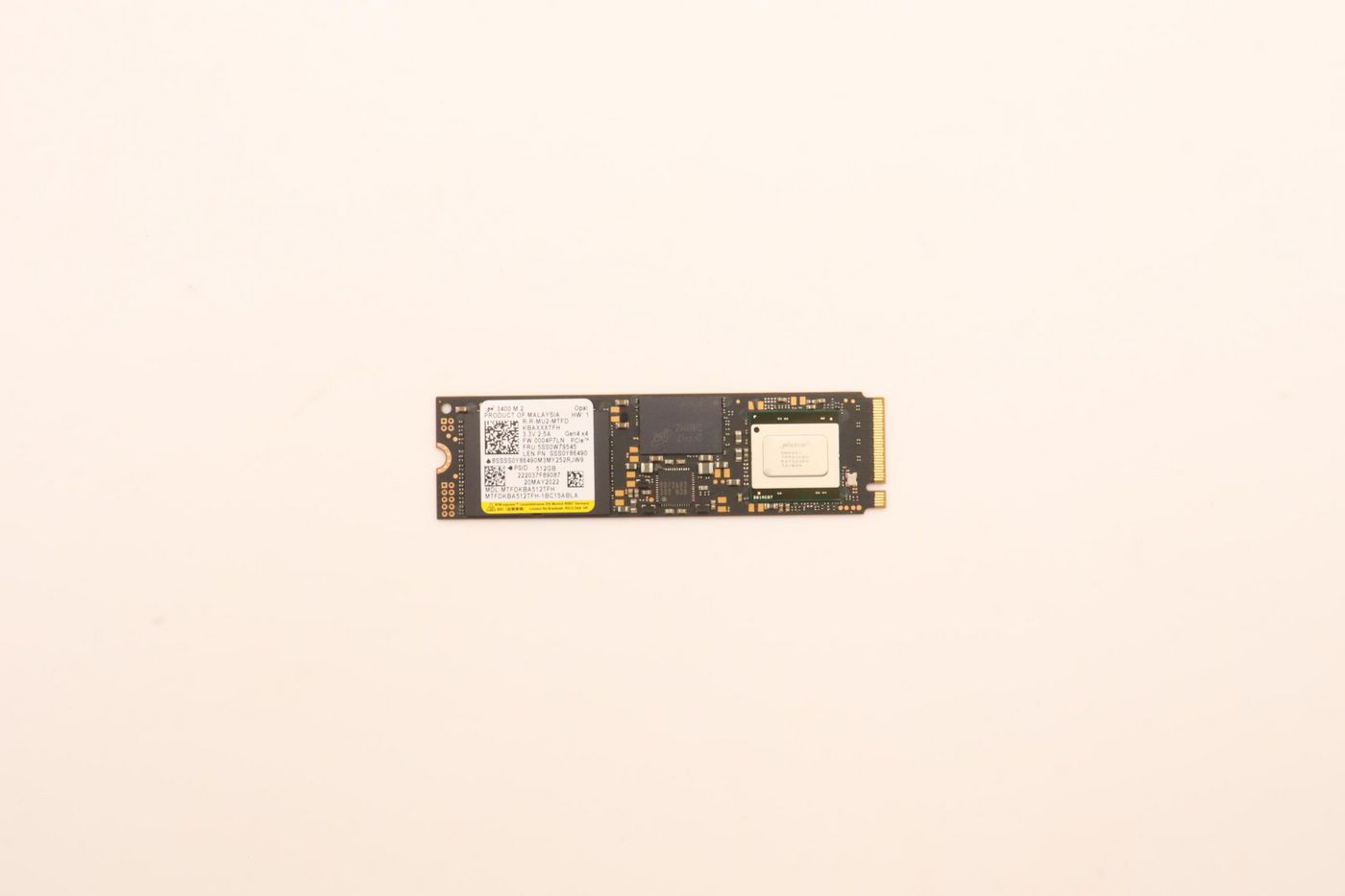 Lenovo 512 GB – M.2 2280, PCIe 4.0 x4