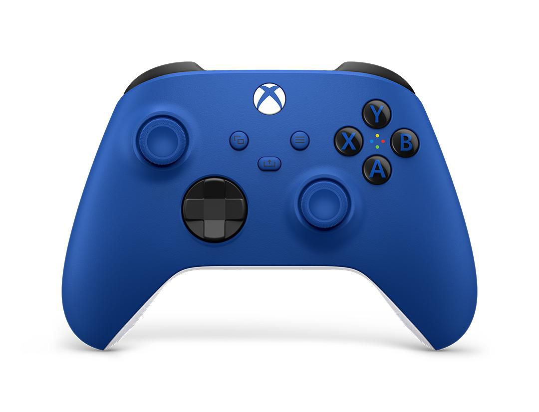 Microsoft Xbox Wireless Controller – Gamepad – USB + Bluetooth, Reflex-Vibration, für Xbox, PC & Android, Blau