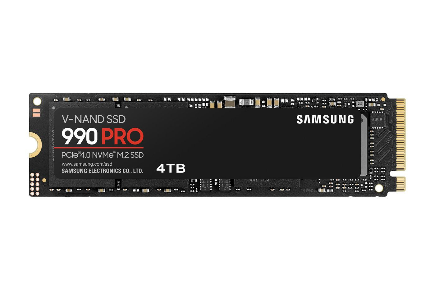 Samsung 990 PRO 4 TB – M.2 2280, PCIe 4.0 x4 NVMe, 7450/6900 MB/s