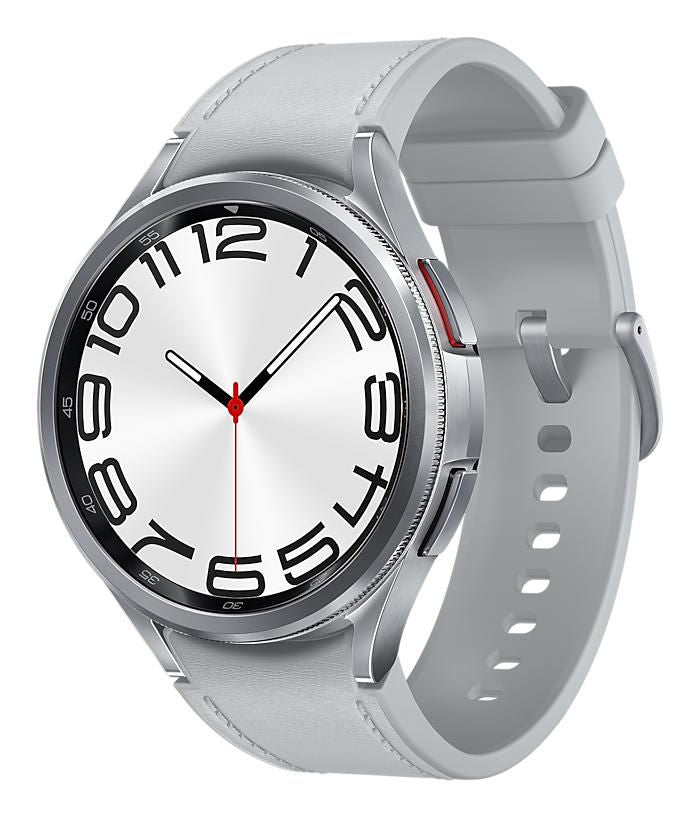 Samsung 47 mm GPS – Edelstahl Silber, M/L, 50 m, für Android