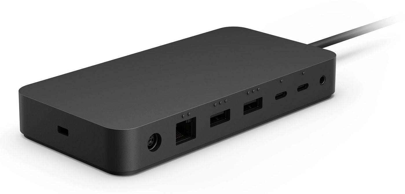 Microsoft Surface Thunderbolt 4 Dock – für Surface-Geräte (Auswahl), USB-Port, schwarz