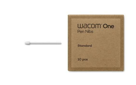 Wacom ACK24911Z – Ersatzspitzen – 10er-Pack – Polyoxymethylen (POM) – für Wacom One Standard Pen