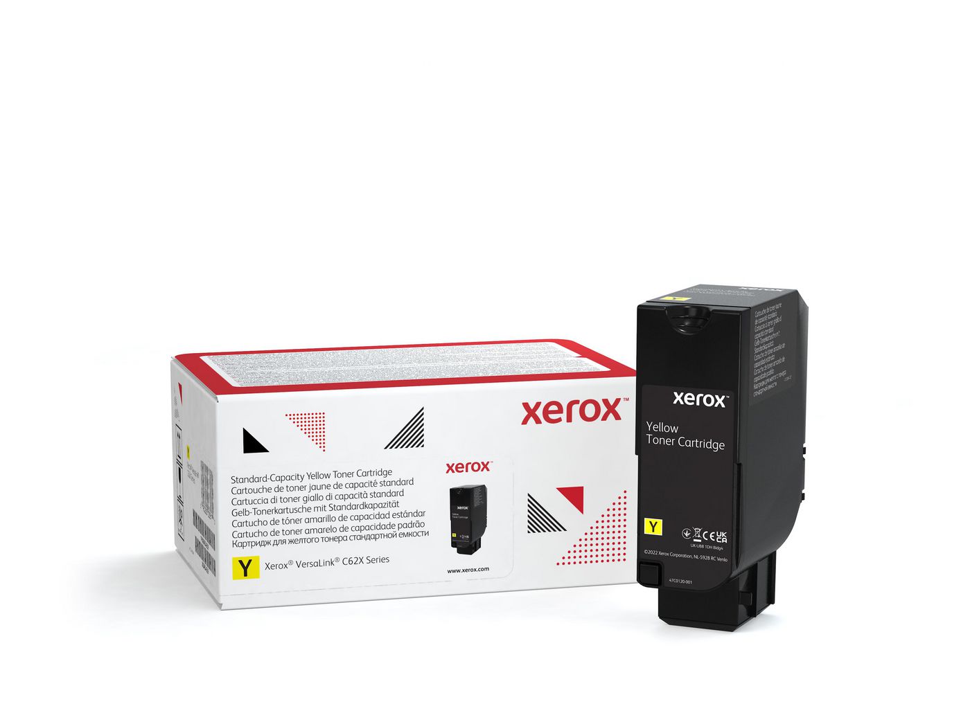 Xerox Toner 006R04619 – Gelb, 6000 Seiten – für VersaLink C625